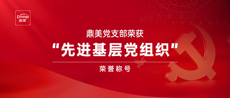 鼎美党支部荣获“先进基层党组织”荣誉称号